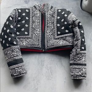 Bandana Puffer Jacket